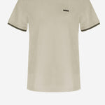 T-SHIRT IN COTONE STRETCH CON LOGO 50521245 275 HUGO BOSS 