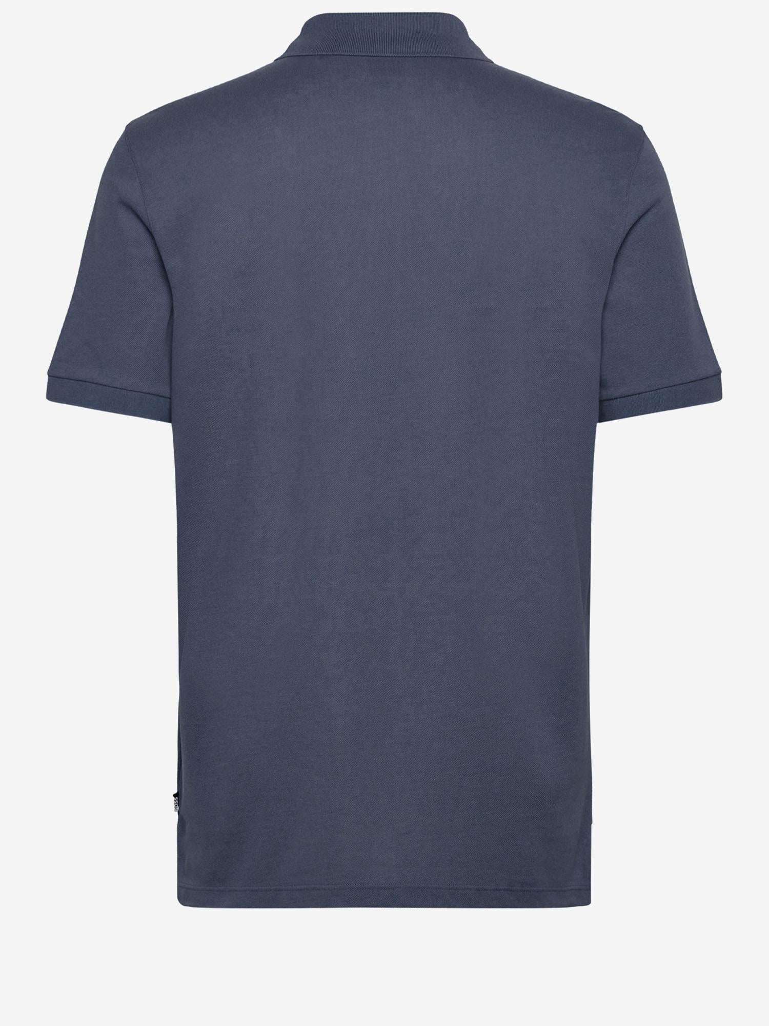 Polo in cotone con logo 50553564 466 HUGO BOSS 