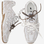 Sneakers New Balance X Miu Miu 530 SL in pelle 5E165E 3F33F0009 MIU MIU 