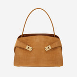 BORSA A SPALLA HUG SOFT IN SUEDE 219816 033 SALVATORE FERRAGAMO 