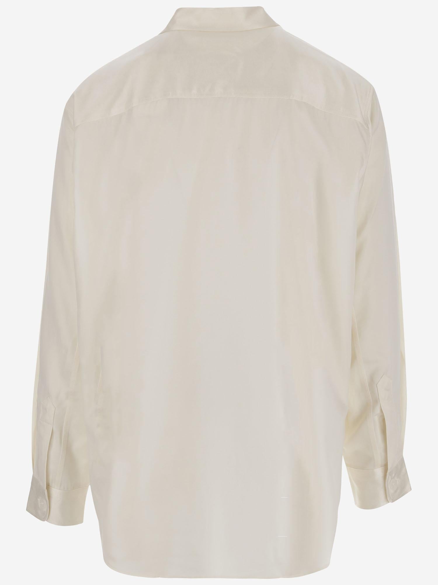 CAMICIA IN MISTO LANA E VISCOSA UJK224CU0001 185 AMI 