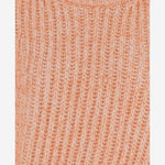 Maglione smanicato in misto lana a coste W25663 0530 SASUPHI 