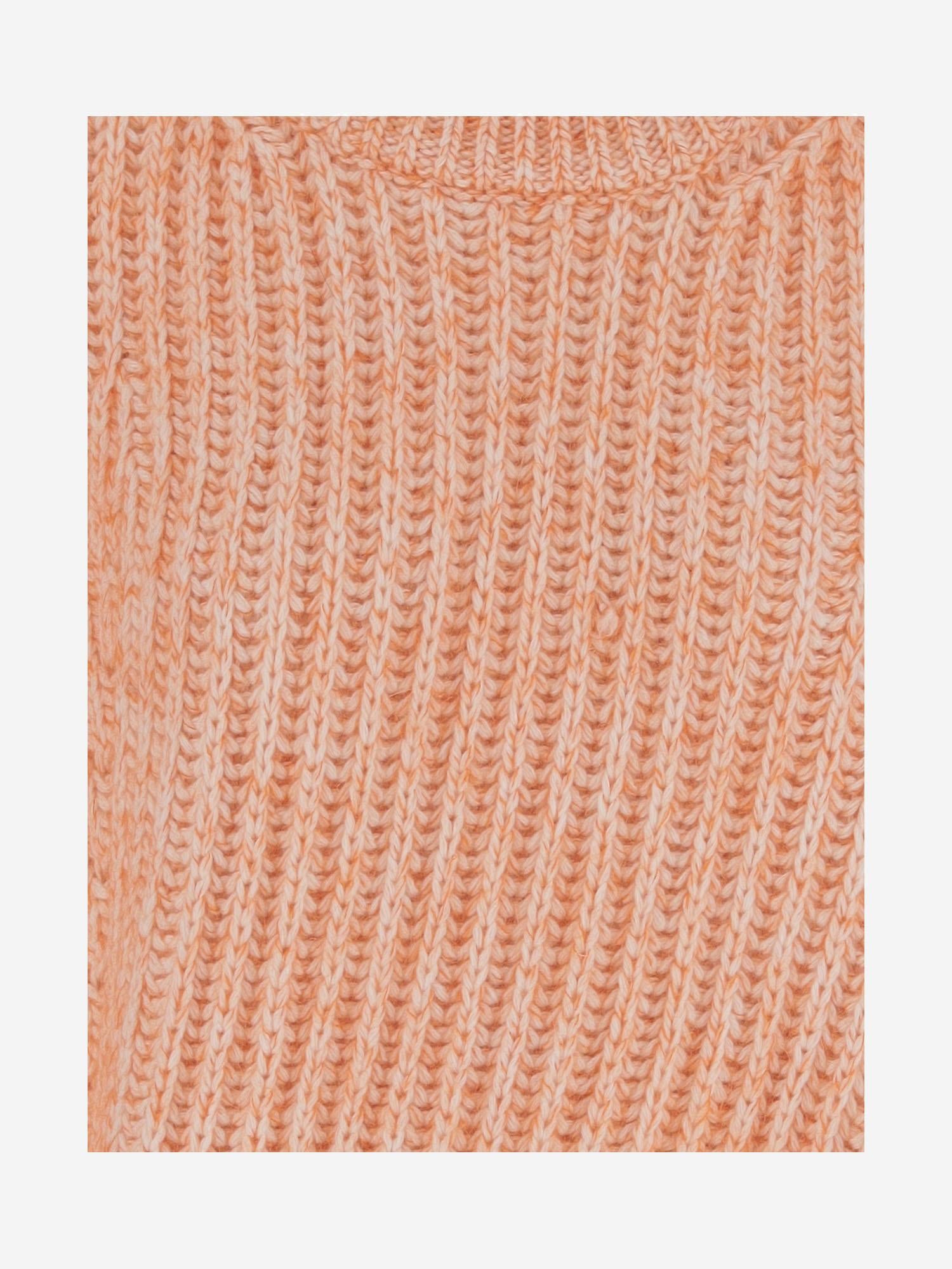 Maglione smanicato in misto lana a coste W25663 0530 SASUPHI 