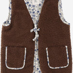 GILET IN PELLICCIA SINTETICA 16548060 288 BABE & TESS KIDS 