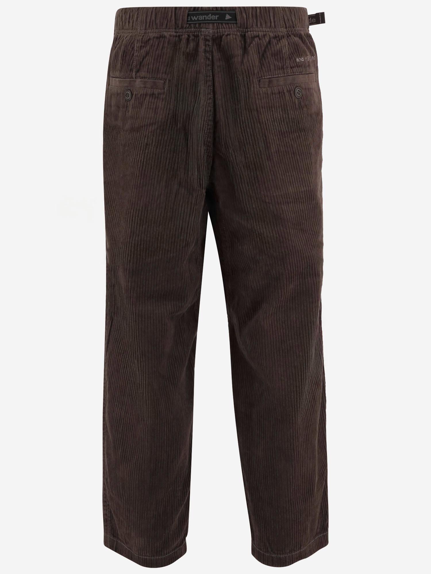 PANTALONI CON CINTURA 5745282102 052 AND WANDER 