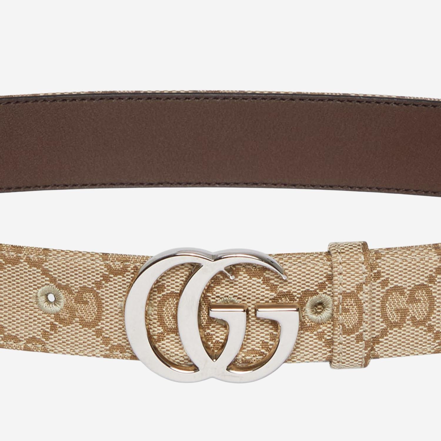 Cintura GG Marmont in tessuto 863293 FAFUT9611 GUCCI 