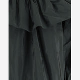 TOP IN SETA CON SCOLLO A BALZE 871287 Y1I023004 SAINT LAURENT 