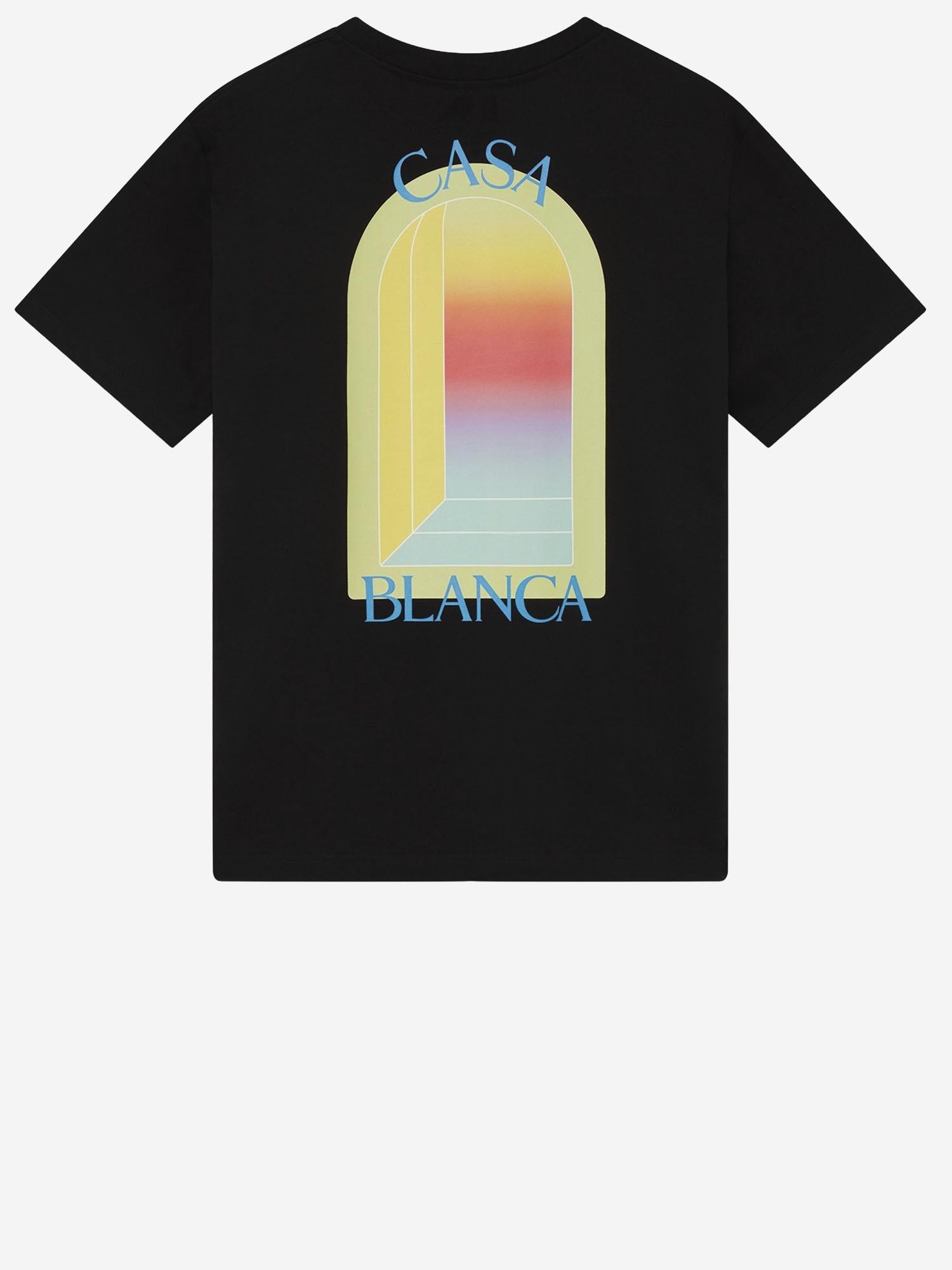 T-SHIRT IN COTONE CON LOGO MSP26JTS001 14 CASABLANCA 