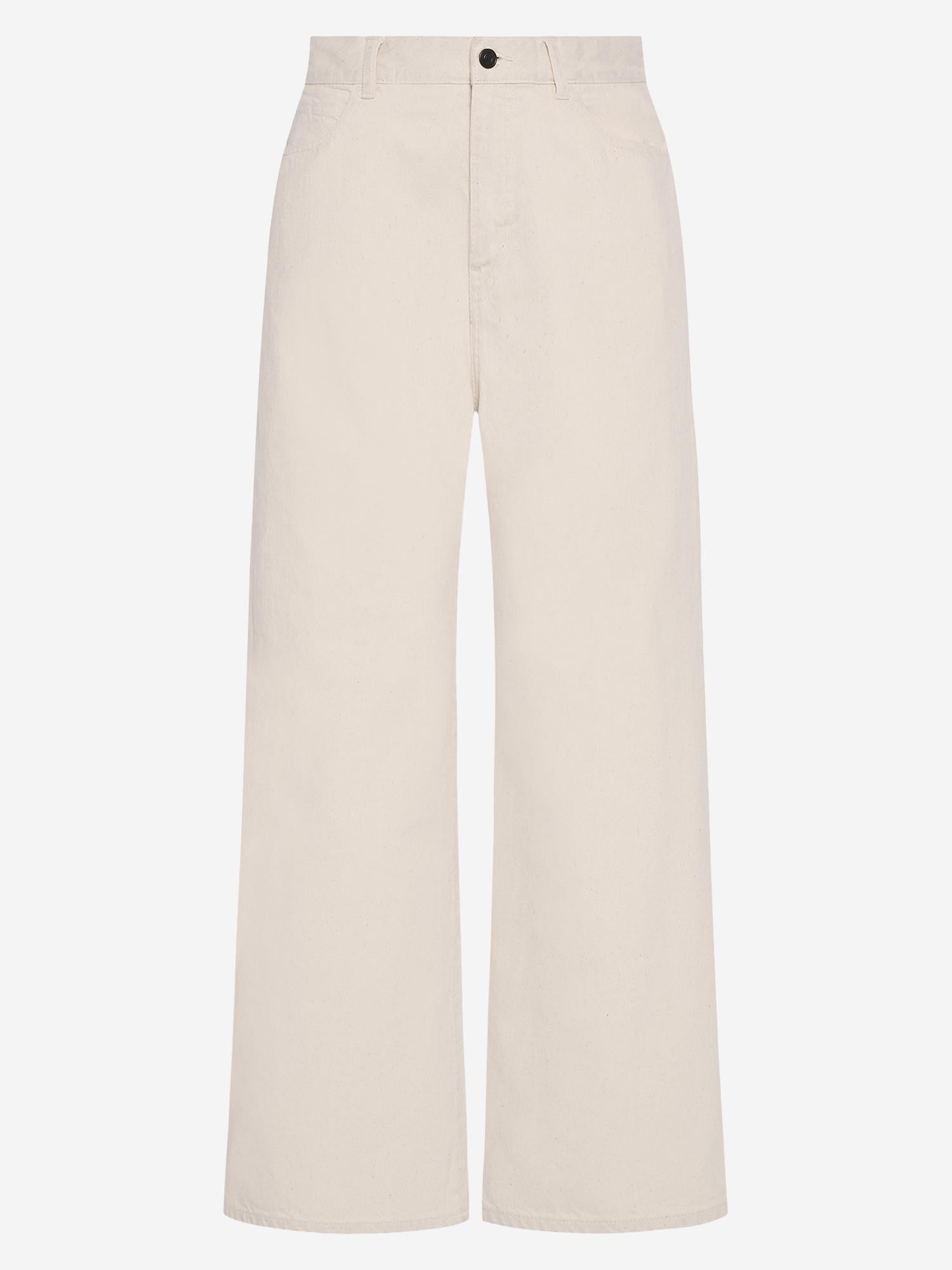 JEANS EGLITTA IN DENIM DI COTONE 6525W3928 ECR THE ROW 