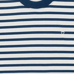 T-SHIRT IN COTONE A RIGHE UTS374JE0210 A044 AMI 