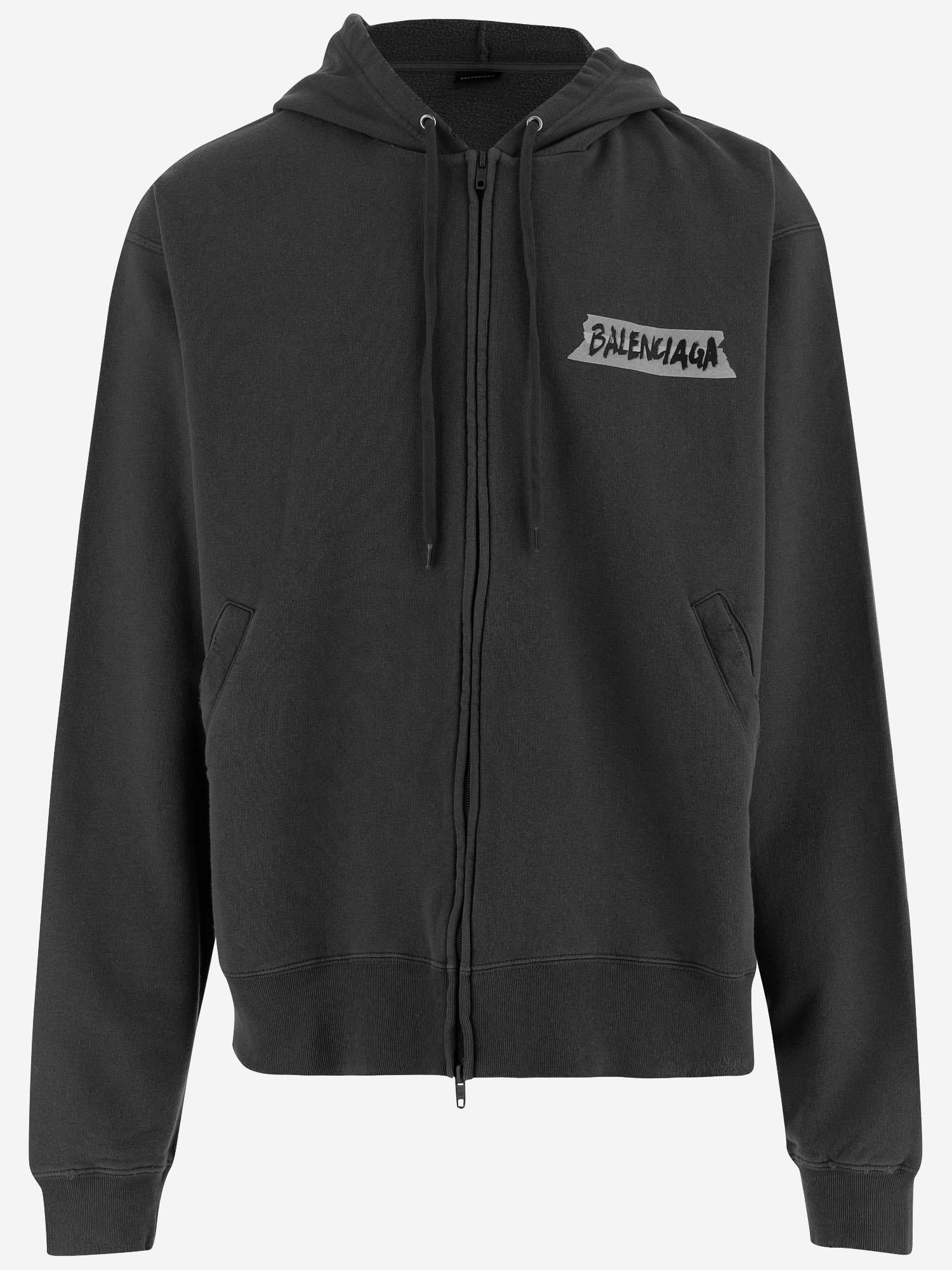 Felpa in cotone Masking Tape 850338 TTVL71041 BALENCIAGA 