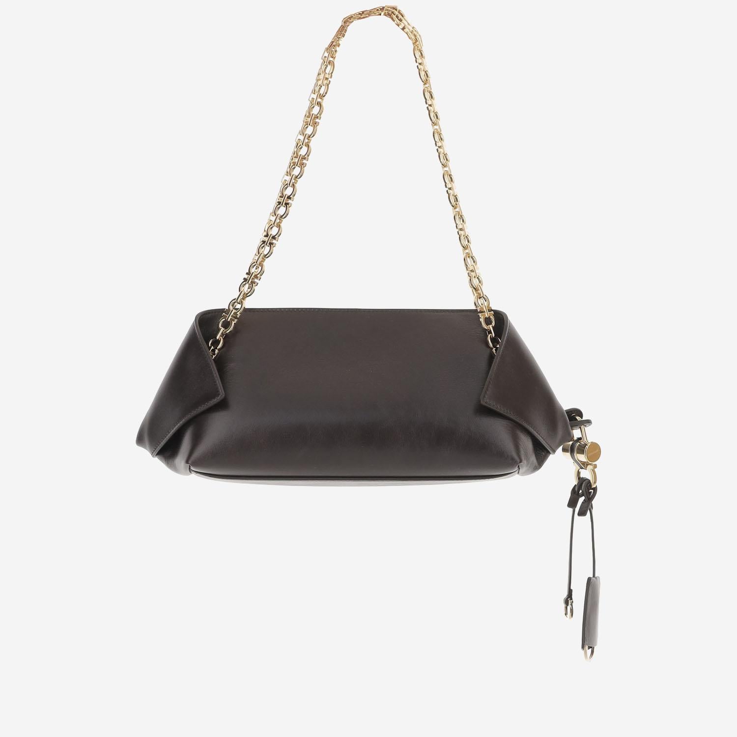 BORSA A SPALLA IN PELLE 21A371 001TESTADIMORO SALVATORE FERRAGAMO 