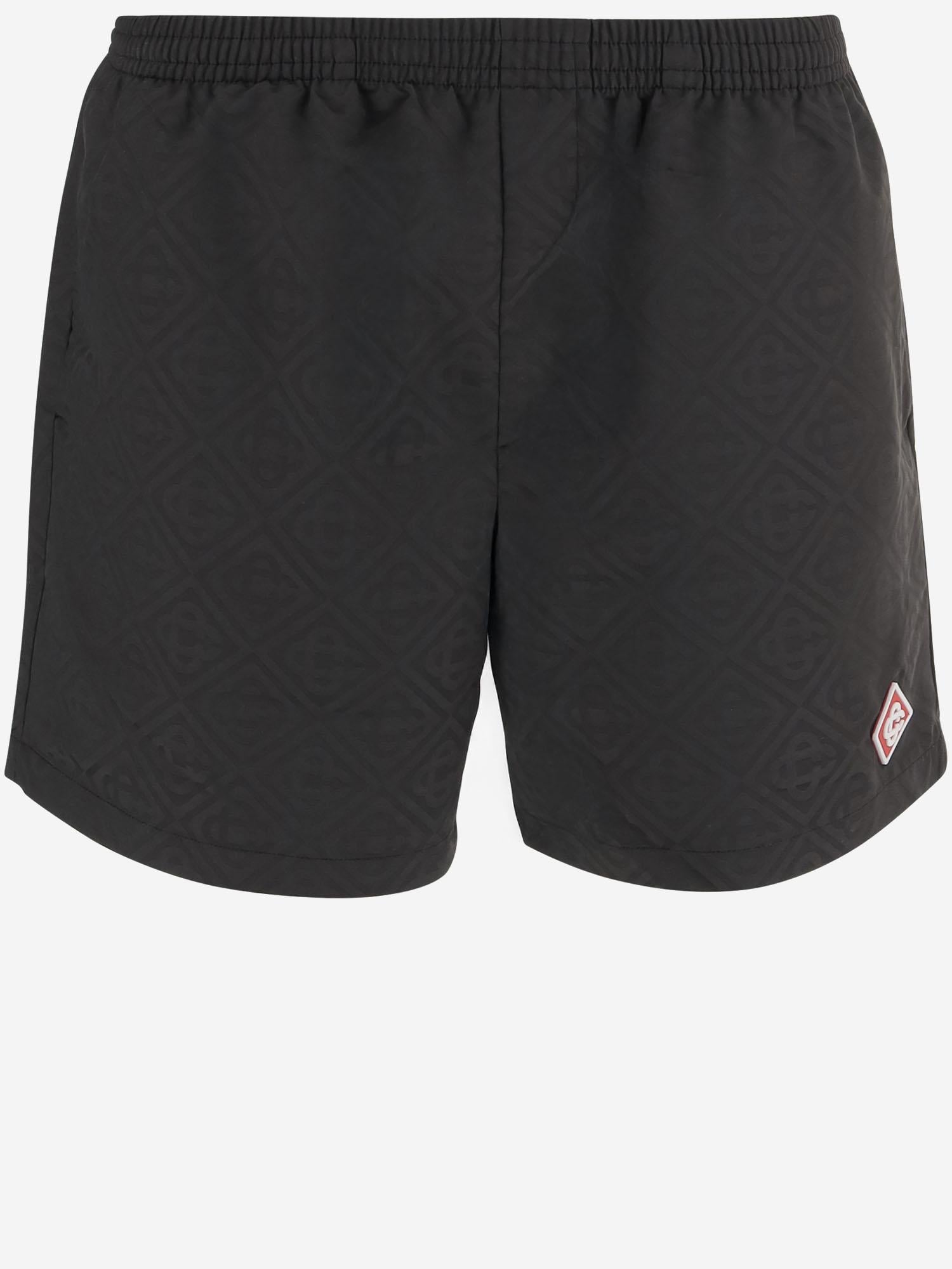 PANTALONI CORTI CON LOGO MSP26TR224 02 CASABLANCA 