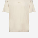 T-SHIRT IN COTONE CON LOGO 50519368 272 HUGO BOSS 