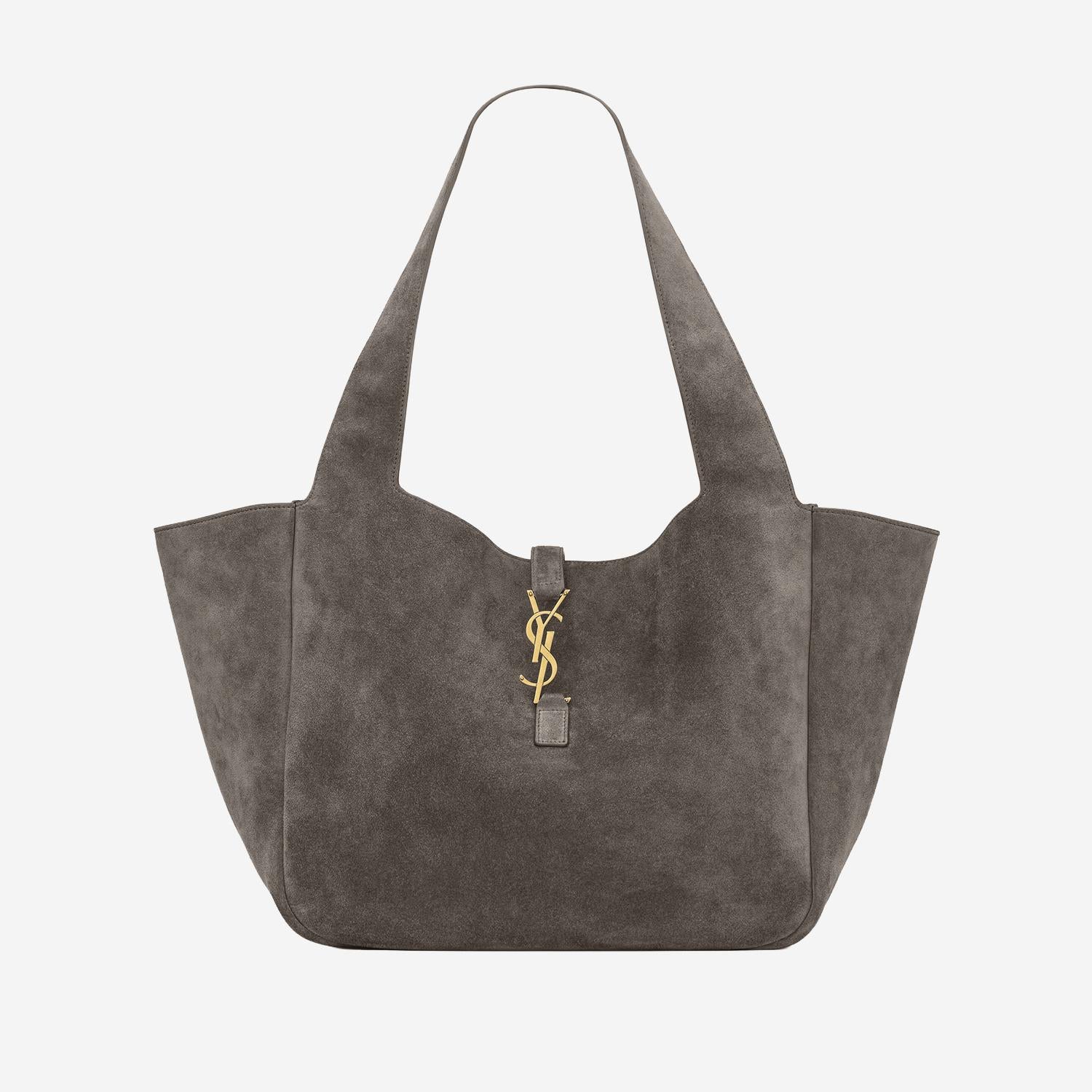 BORSA LE 5 À 7 BEA IN SUEDE 763435 008IW1997 SAINT LAURENT 