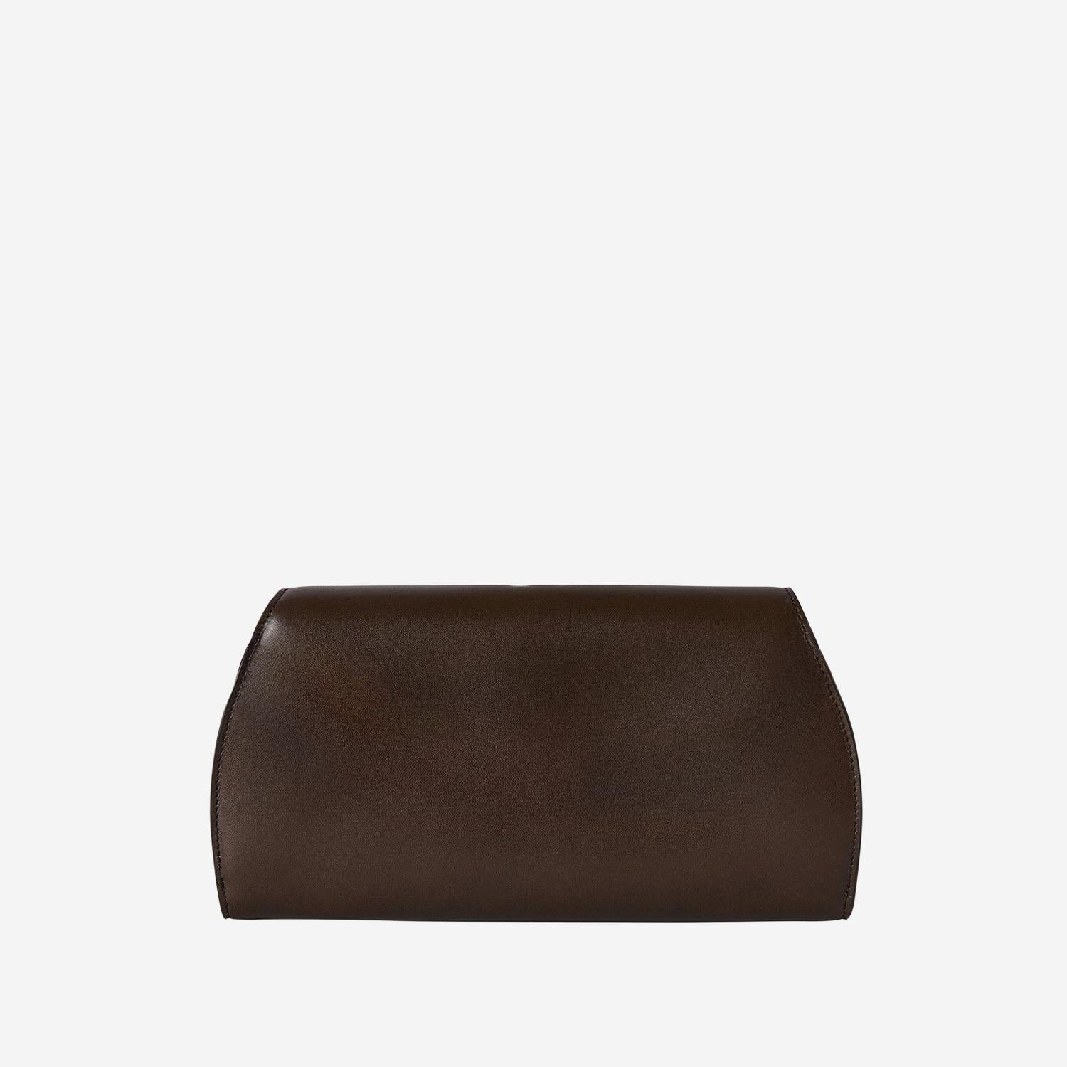 POCHETTE IN PELLE W1915L634 DBAS THE ROW 