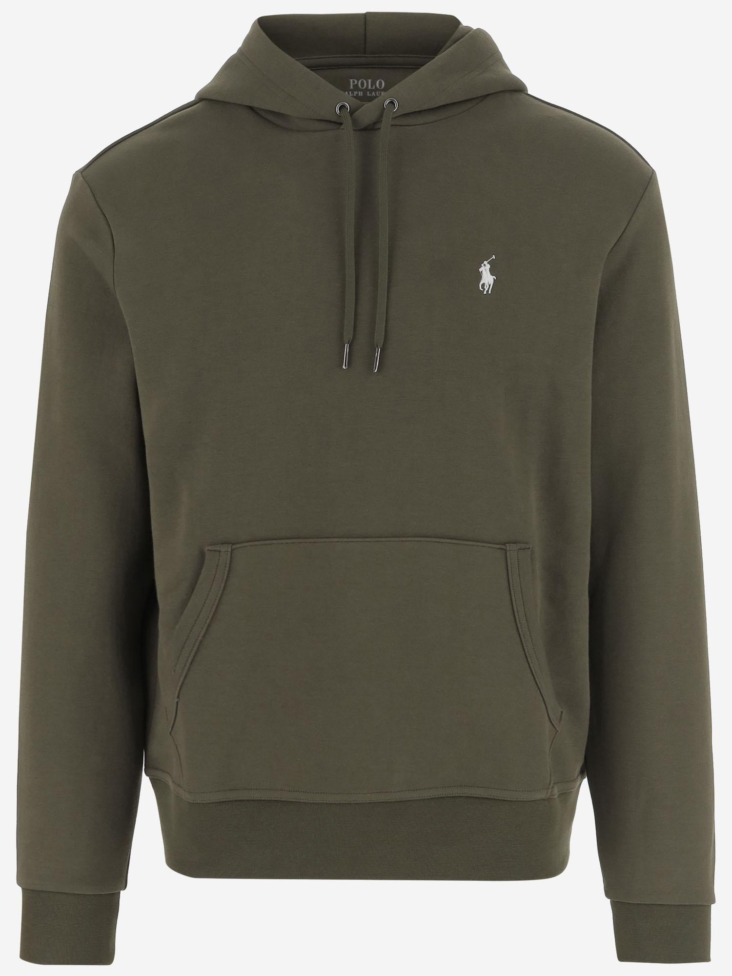 FELPA IN MISTO COTONE CON LOGO 710907092 015 POLO RALPH LAUREN 