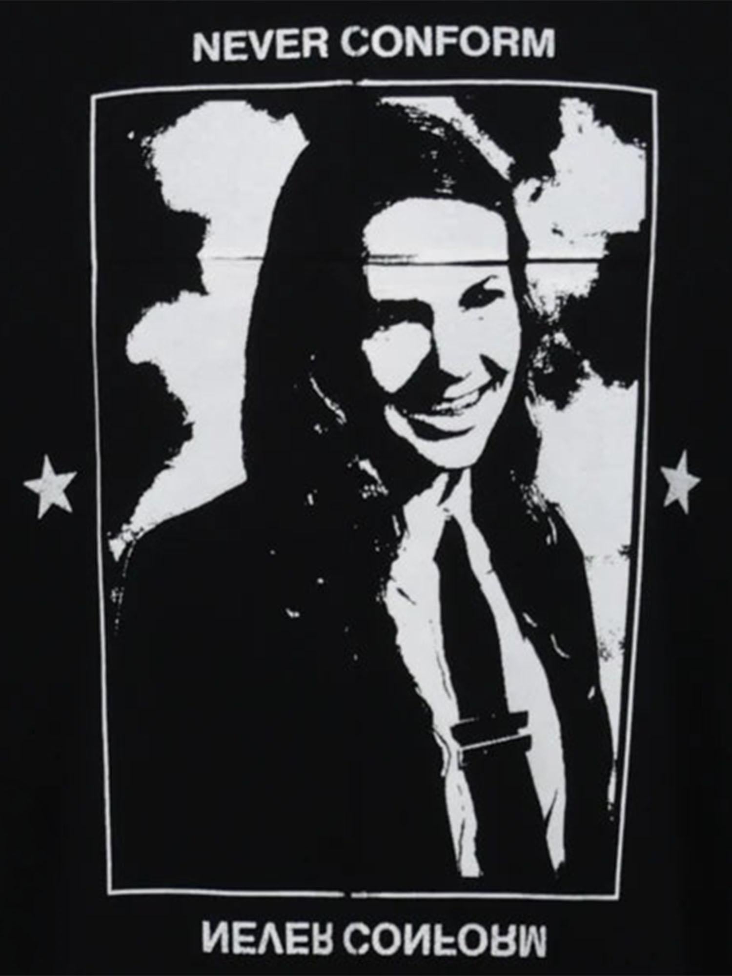 T-SHIRT HANNAH IN COTONE CON GRAFICA FRONTALE MAT02T006 1 MATIERES FECALES 