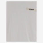 T-SHIRT IN COTONE CON LOGO TSM00133AJ00226 100 JACQUEMUS 