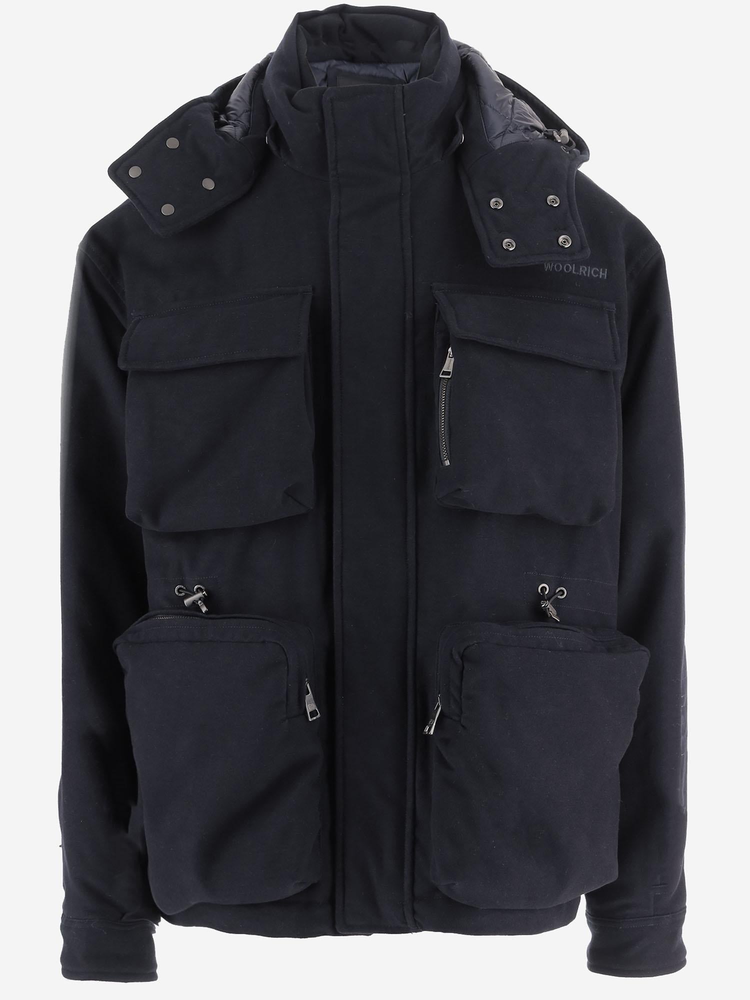 GIUBBOTTO IN COTONE ELASTICIZZATO BY TODD SNYDER CFBLOU2016MRUT5219 3827 WOOLRICH 