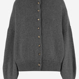 CARDIGAN IN CASHMERE CON COLLO ALTO 18046645 271 KHAITE 
