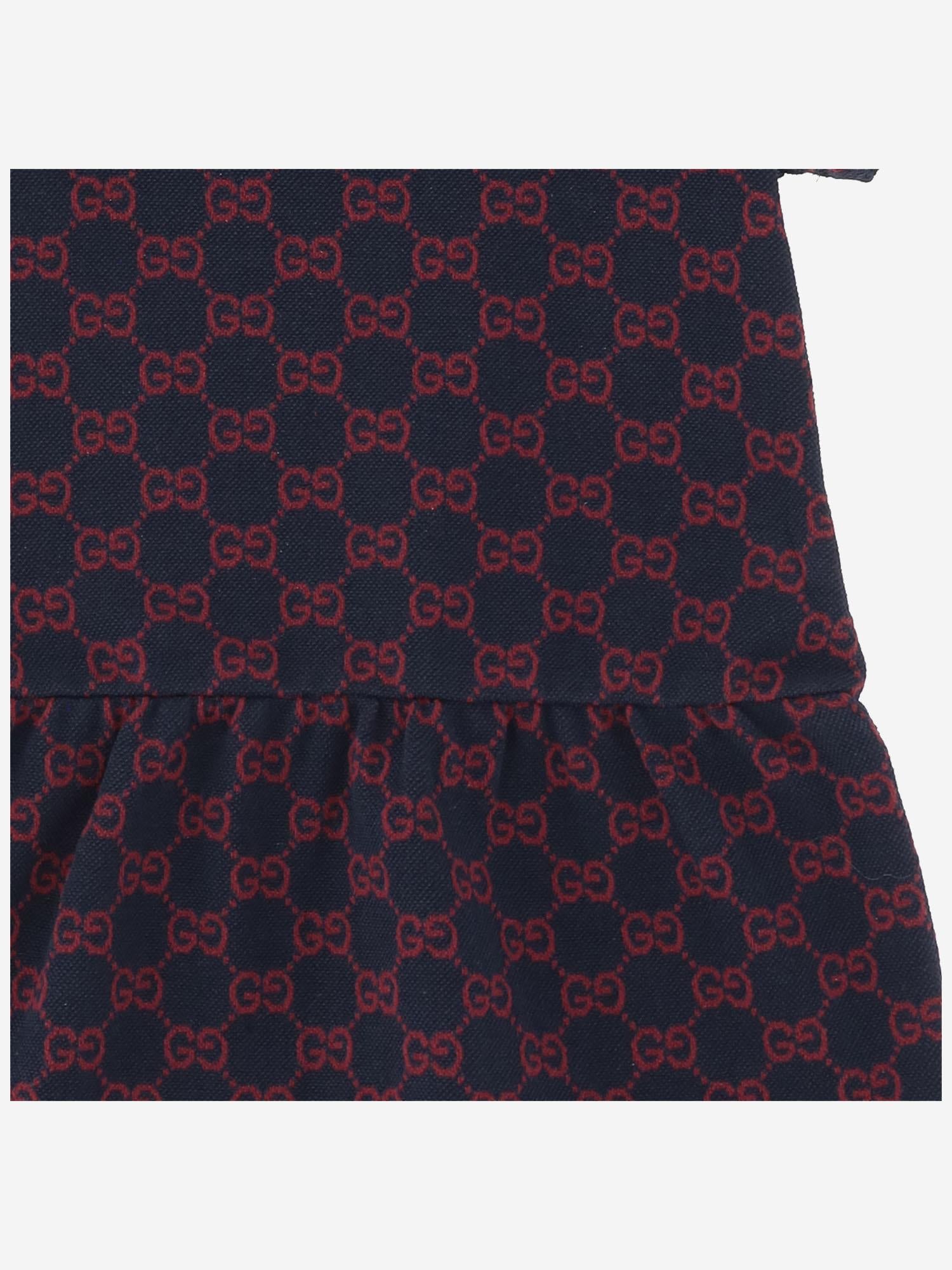 ABITO IN COTONE GG 828785 XJHBA4390 GUCCI KIDS 
