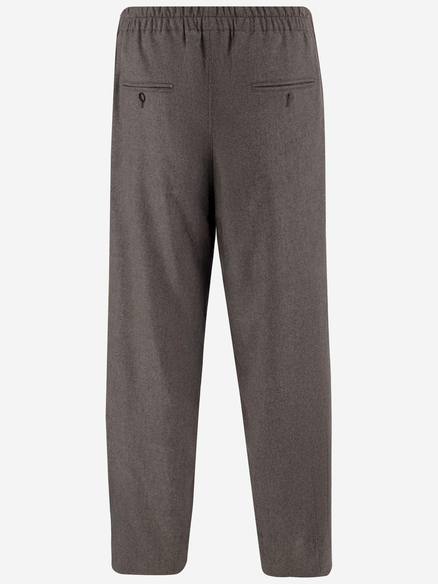 Pantaloni in misto lana stretch con pinces GM002253 TE11804M1198 GIORGIO ARMANI 