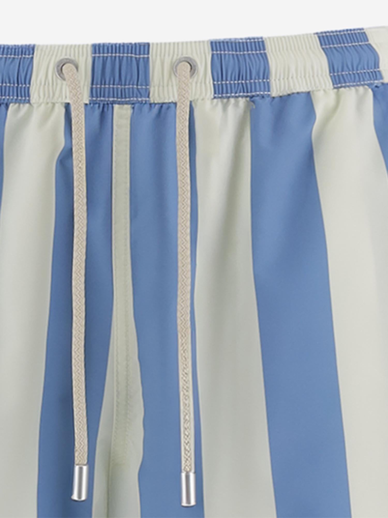 SHORTS DA BAGNO IN NYLON CON MOTIVO A RIGHE SYR0001 01210L MC2 SAINT BARTH 