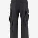 PANTALONI CARGO IN LANA MTR19 FAW020075 DARKPARK 