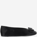BALLERINE FIOCCO IN PELLE VANNAI 001NERO SALVATORE FERRAGAMO 