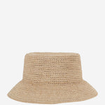 CAPPELLO BUCKET IN RAFIA CON LOGO ACU00835AW00501 142 JACQUEMUS 