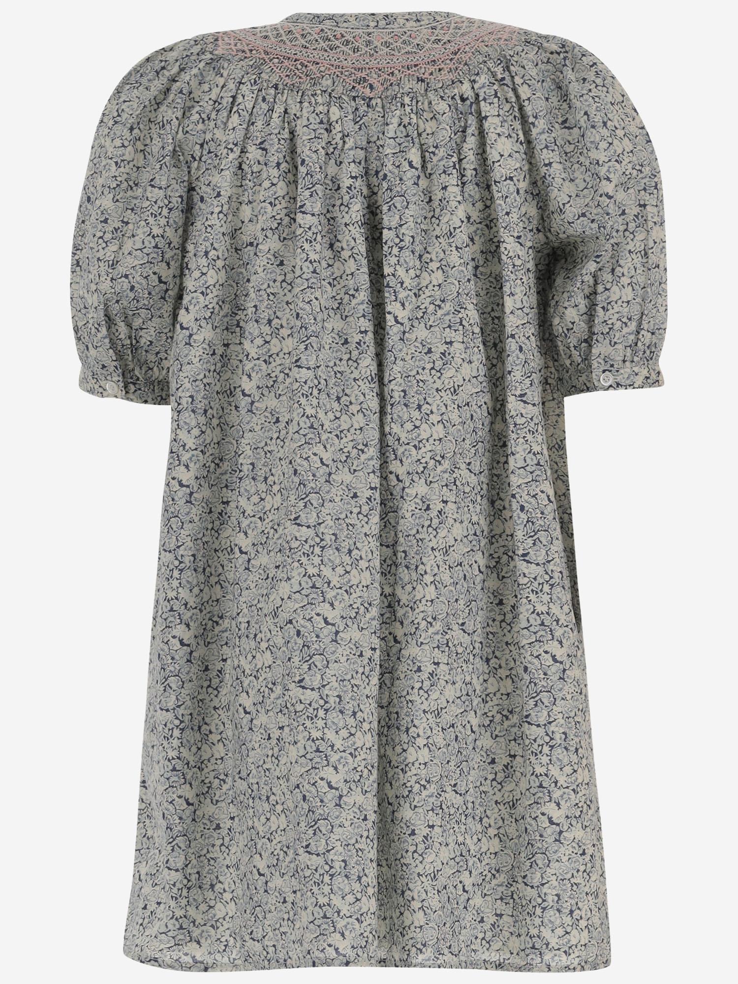 TOP IN COTONE CON STAMPA FLOREALE S06GDRW00036 519A BONPOINT KIDS 