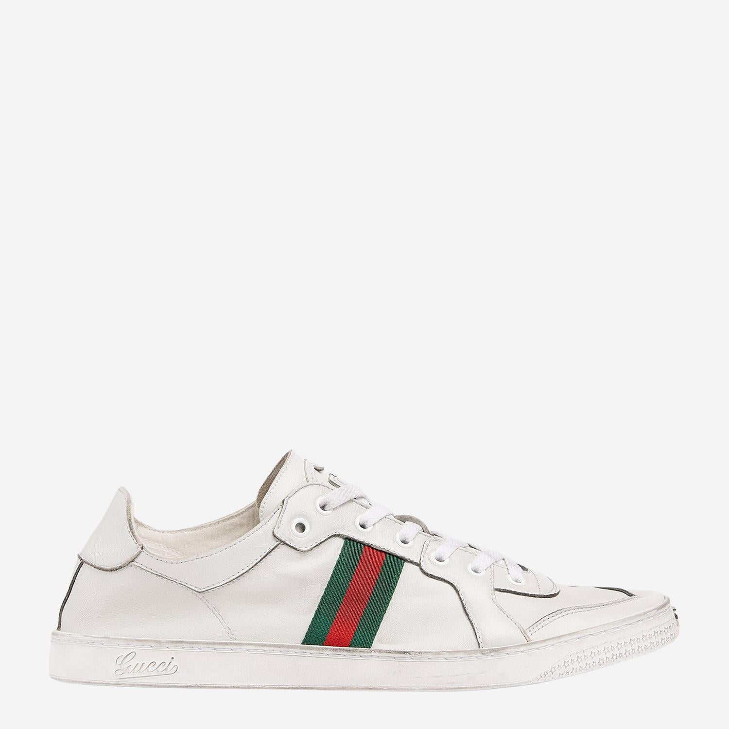 SNEAKERS STRETCH IN PELLE 864140 AAGFF9099 GUCCI 