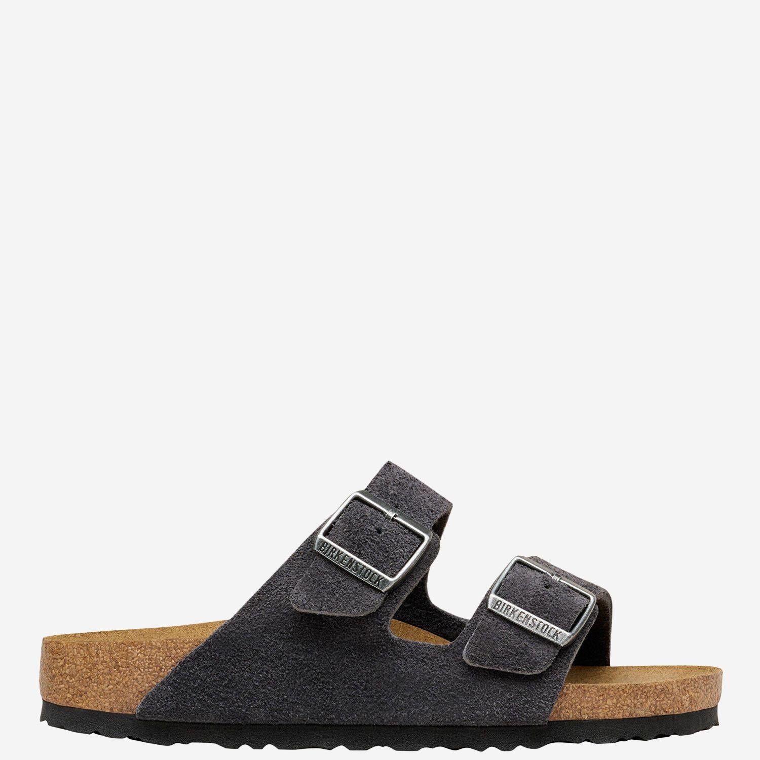SANDALI ARIZONA IN SUEDE 1031625 CHARCOAL BIRKENSTOCK 