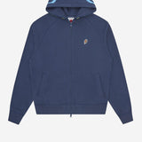 FELPA GRADIENT SMILEY IN COTONE CON LOGO IC25344 NAVY ICECREAM 