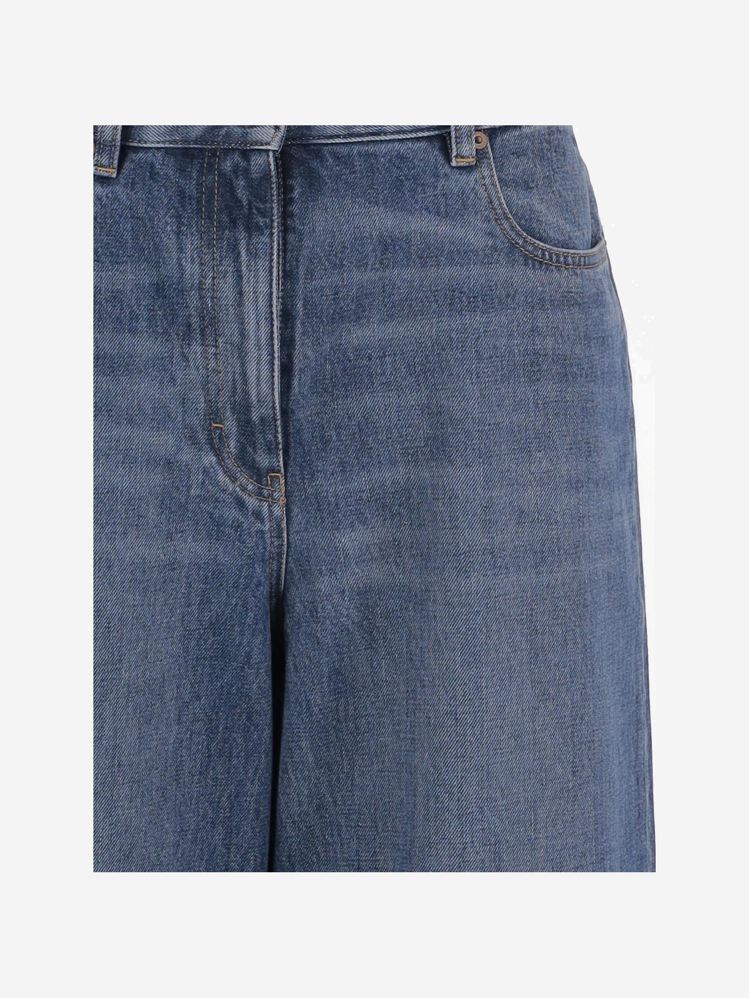 JEANS IN DENIM DI COTONE 8B3DD29K 9Y8558 VALENTINO 