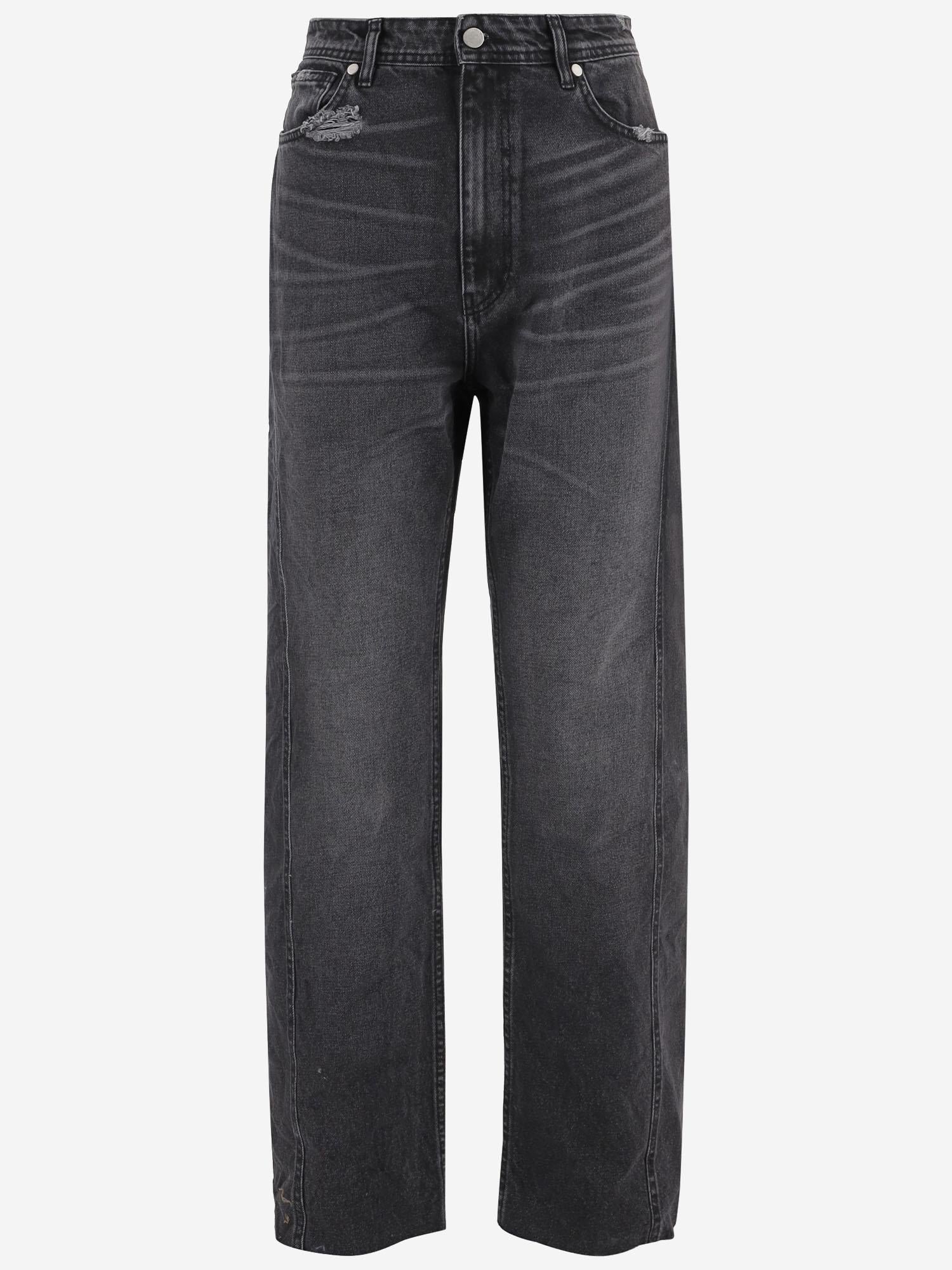JEANS IN COTONE CON DETTAGLI VINTAGE B0030621 FA577P710 44 LABEL GROUP 