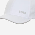 CAPPELLO DA BASEBALL IN COTONE CON LOGO 50519219 103 HUGO BOSS 