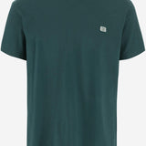T-SHIRT IN COTONE CON LOGO 7V3MG10V AQ8CN3 VALENTINO 
