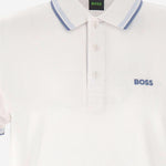 Polo in piqué di cotone con logo 50469055 115 HUGO BOSS 