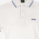 Polo in piqué di cotone con logo 50469055 115 HUGO BOSS 