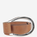 Cintura in pelle con fibbia maxi a staffa 429P05793 002 POLO RALPH LAUREN 