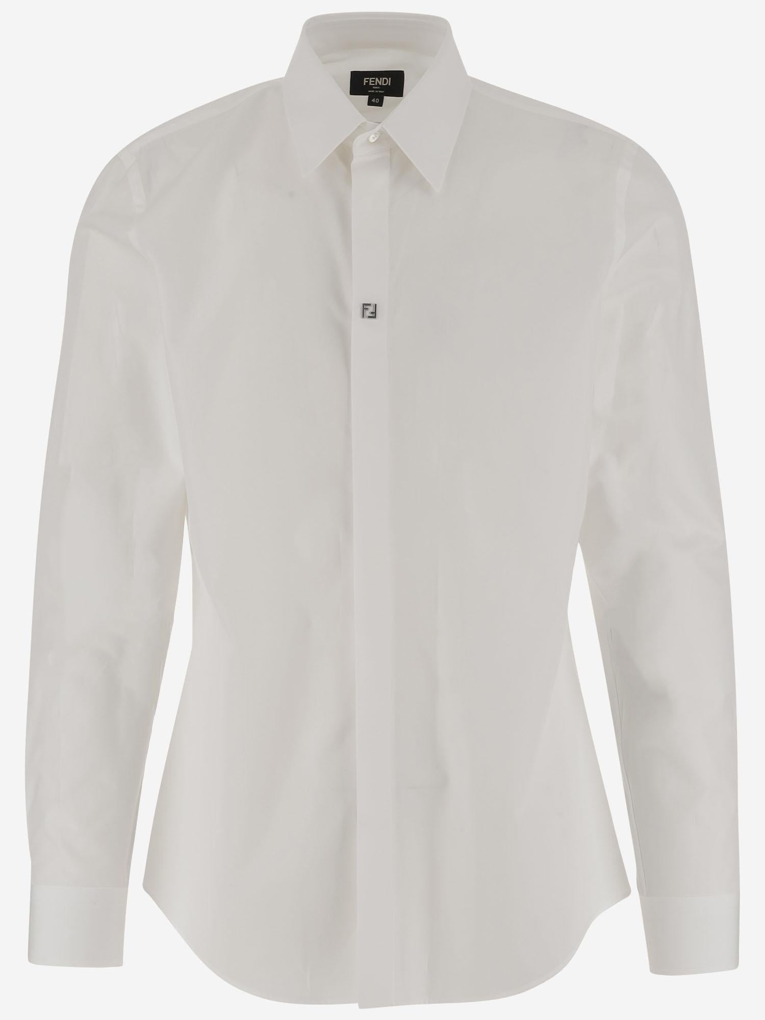 Camicia in cotone FS0585 AVDLF0QA0 FENDI 