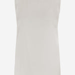 TOP SENZA MANICHE IN COTONE STRETCH POPPYC TE075C301 Q-WINS 