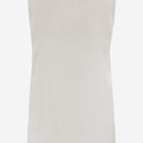 TOP SENZA MANICHE IN COTONE STRETCH POPPYC TE075C301 Q-WINS 