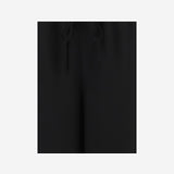 PANTALONI IN LANA CON RISVOLTO 10772W4369 BLK THE ROW 