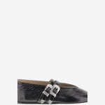BALLERINE CLAUDIA IN PELLE LAMINATA BCSNPLBLA BLA LE MONDE BERYL 