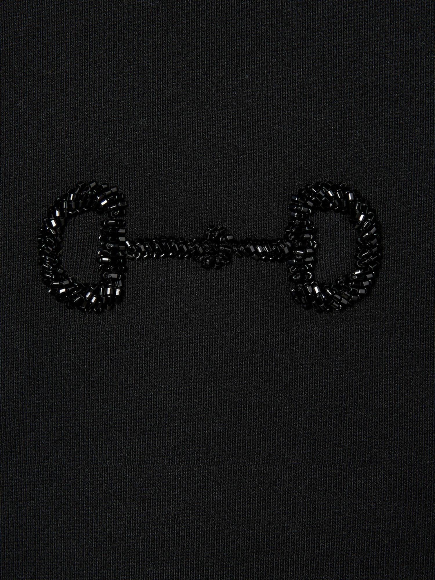 FELPA IN COTONE CON RICAMO LOGO 837931 XJHMP1043 GUCCI 