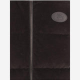 GILET IMBOTTITO IN COTONE CON LOGO 8115568 CLOVE BROWN BURBERRY 