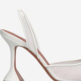 DÉCOLLETÉ HOLLI IN MESH HOLLIMESHSLING 95WHITE AMINA MUADDI 
